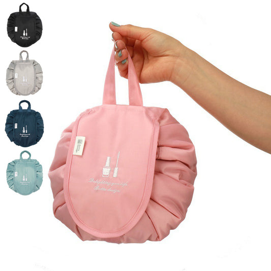 Lazy Drawstring Makeup Bag
