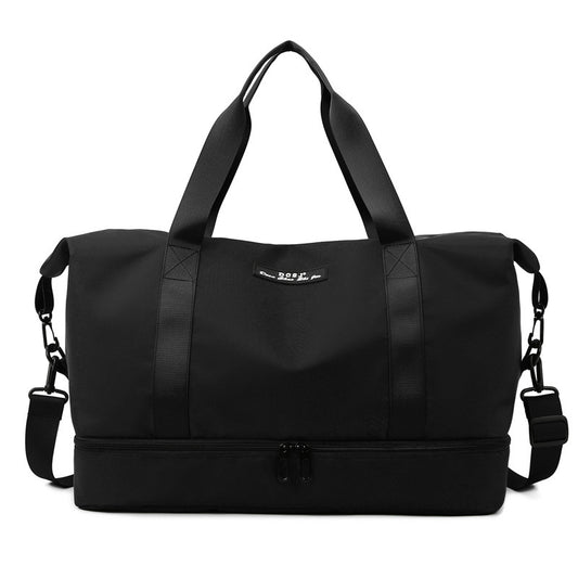 Travel Duffle Bag With Shoes Compartment