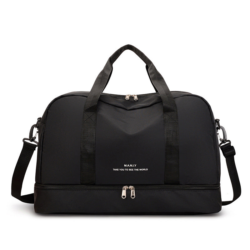 Dry & Wet Expandable Shoulder Travel Bag