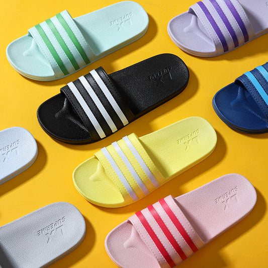 White Striped Colour Sliders